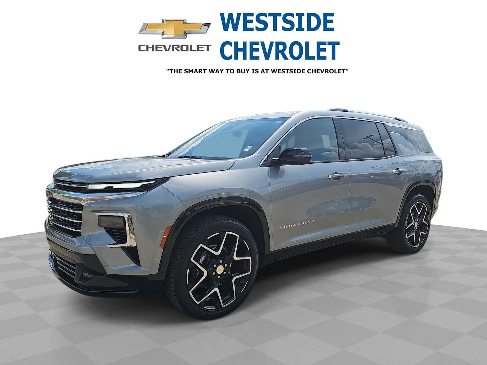 Sterling Gray Metallic 2026 Chevrolet Traverse SUV / Crossover Four-Wheel Drive 8-Speed Automatic