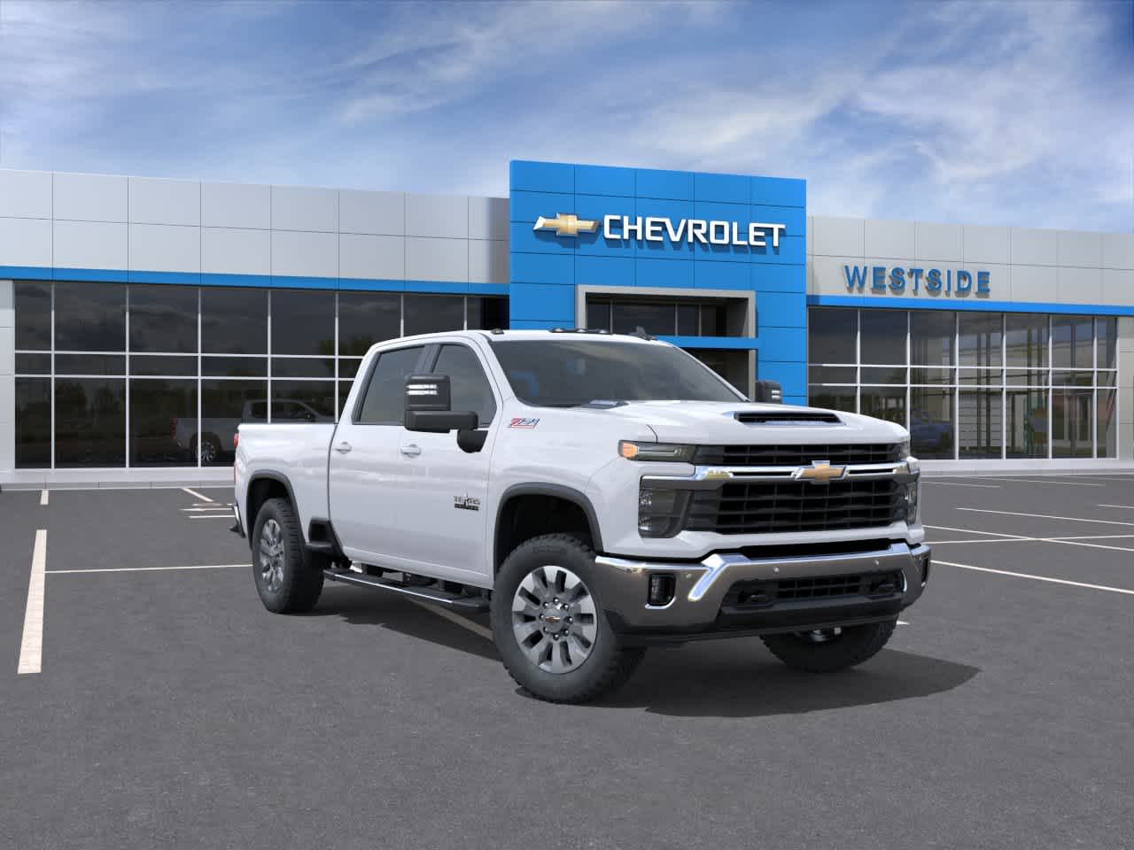 Summit White 2026 Chevrolet Silverado 2500HD Pickup Truck Four-Wheel Drive Automatic