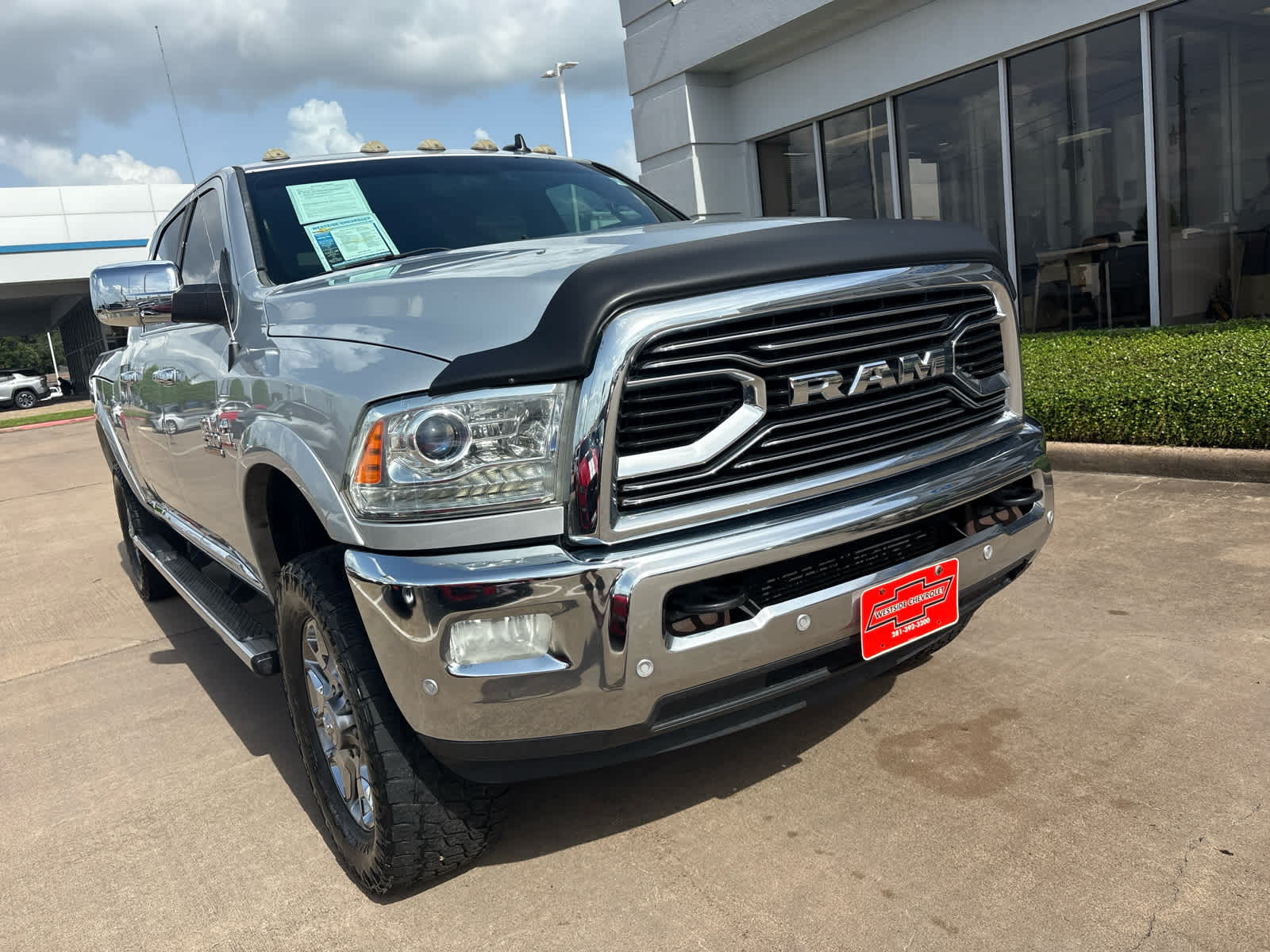 Bright Silver Metallic Clearcoat 2016 RAM 2500 Pickup Truck Four-Wheel Drive 6-Speed Automatic