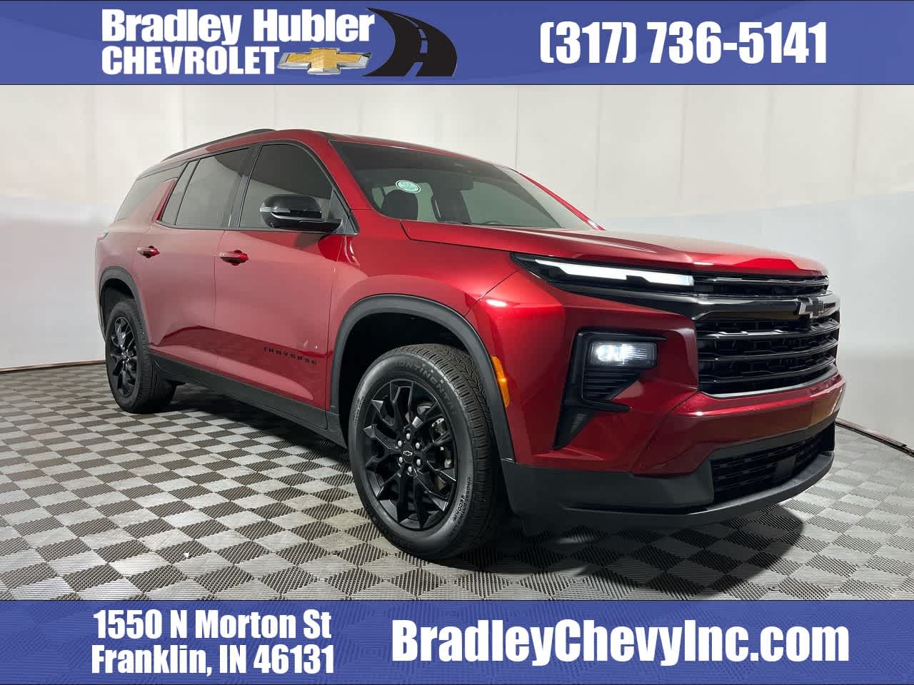 Radiant Red Tintcoat 2025 Chevrolet Traverse SUV / Crossover Front-Wheel Drive 8-Speed Automatic