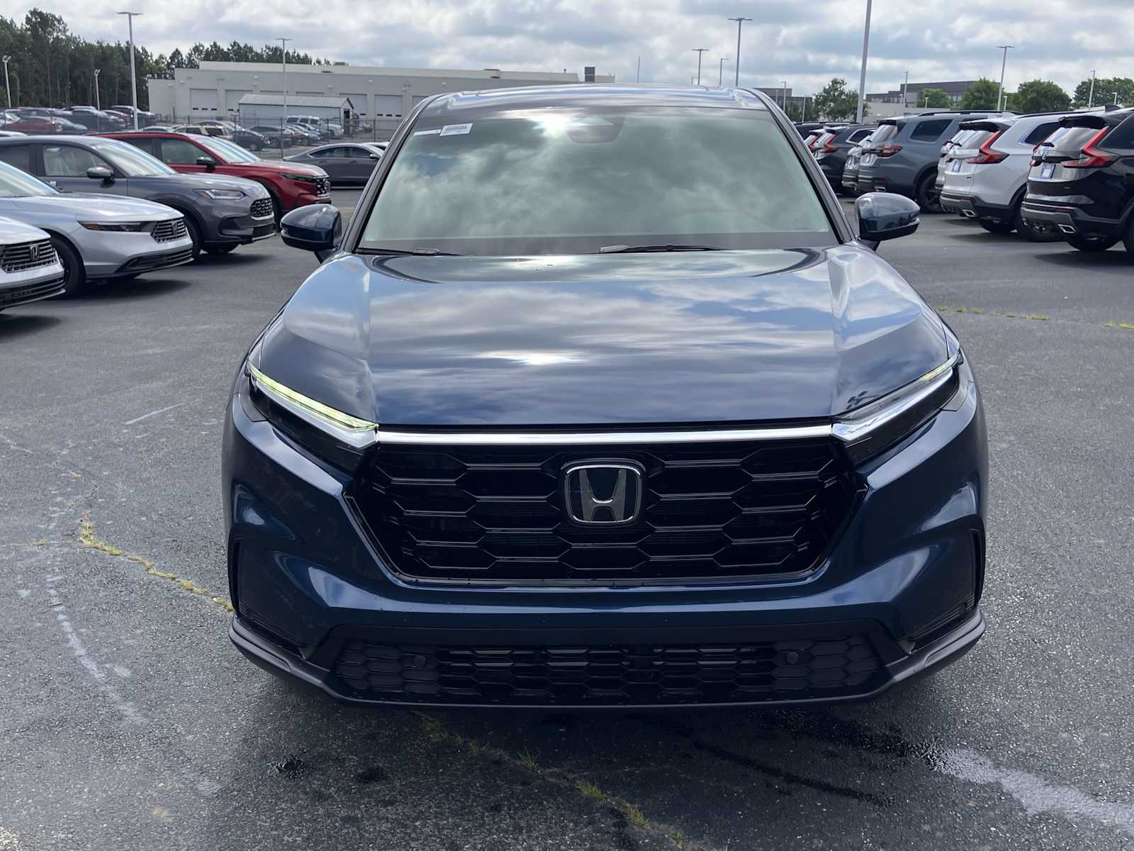 Canyon River Blue Metallic 2026 Honda CR-V SUV / Crossover Front-Wheel Drive Continuously Variable Transmission