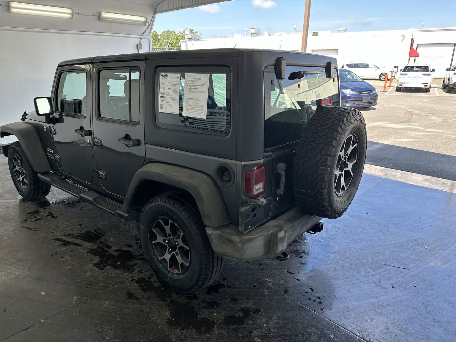 2017 Jeep Wrangler Unlimited Sport 7