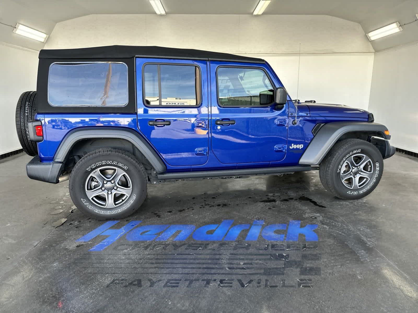 2018 Jeep Wrangler Unlimited Sport S 10