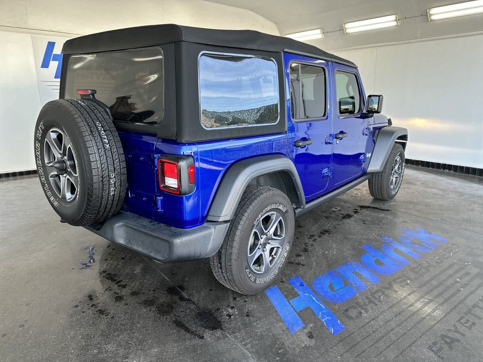 2018 Jeep Wrangler Unlimited Sport S 9