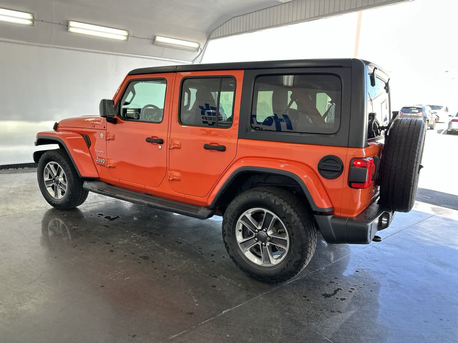 2018 Jeep Wrangler Unlimited Sahara 6