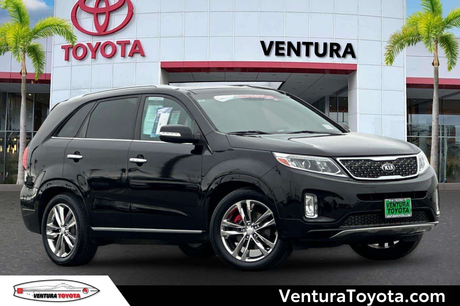 Ebony Black 2015 Kia Sorento SX Limited SUV / Crossover Front-Wheel Drive 6-Speed Automatic