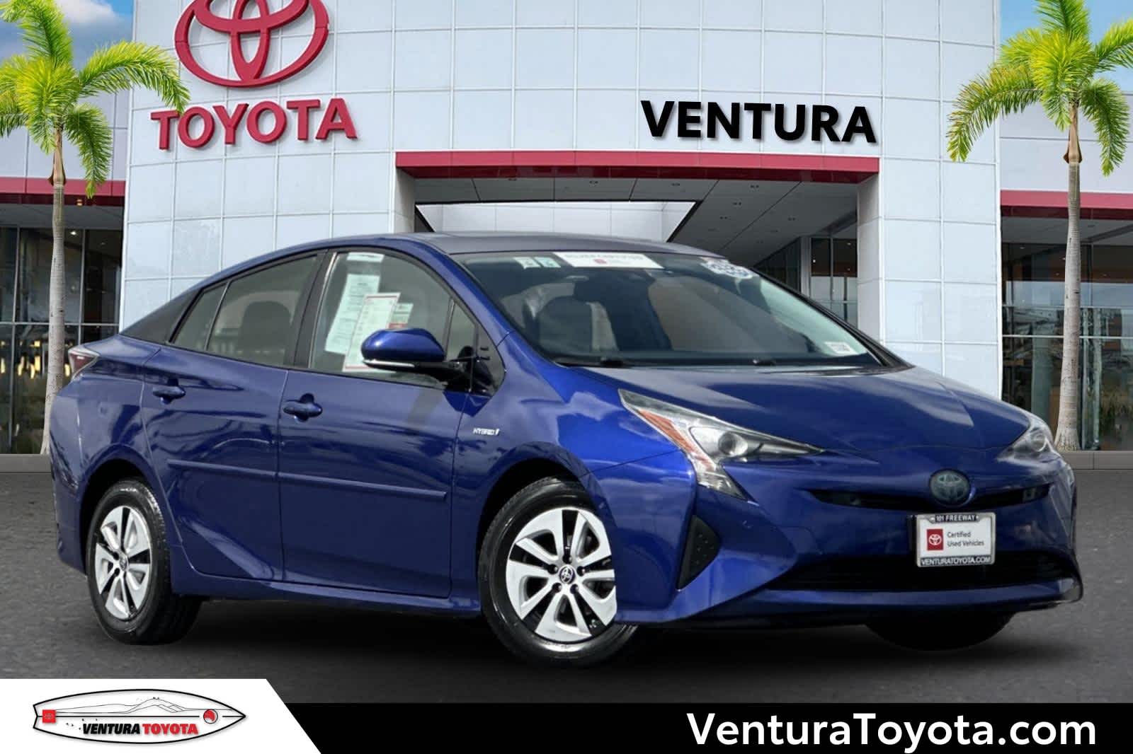 Blue Crush Metallic 2016 Toyota Prius Four FWD Hatchback Front-Wheel Drive Continuously Variable Transmission