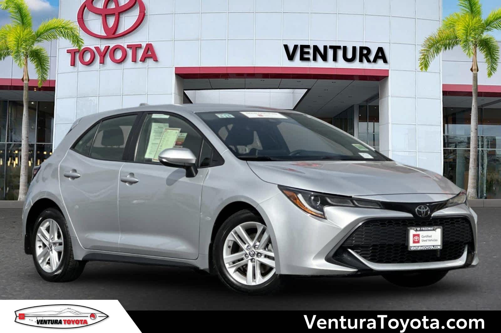 Classic Silver Metallic 2021 Toyota Corolla Hatchback SE FWD Hatchback Front-Wheel Drive Continuously Variable Transmission