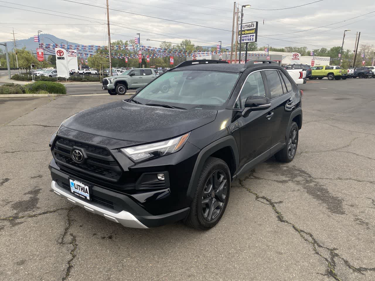Midnight Black Metallic 2024 Toyota RAV4 Adventure AWD SUV / Crossover All-Wheel Drive 8-Speed Automatic