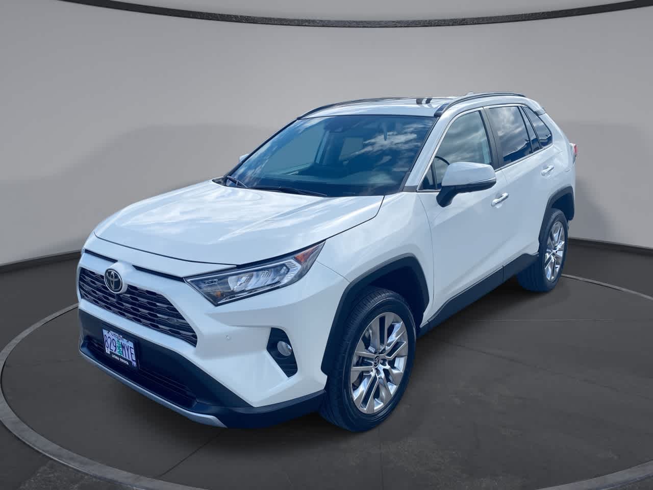 White (Blizzard Pearl) 2021 Toyota RAV4 Limited AWD SUV / Crossover All-Wheel Drive 8-Speed Automatic