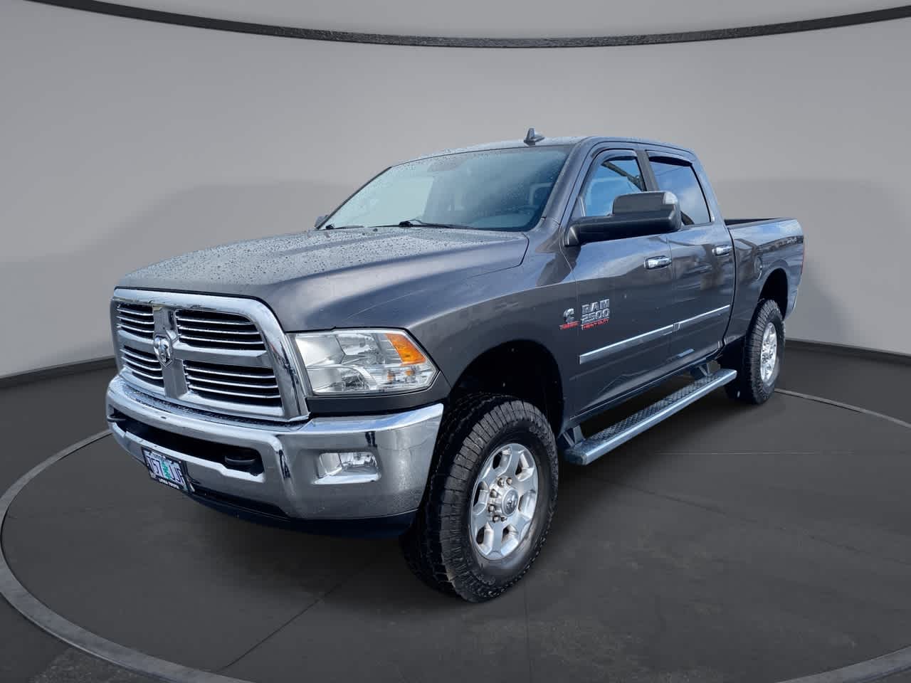 Gray (Granite Crystal Metallic Clearcoat) 2016 RAM 2500 Big Horn Crew Cab 4WD Pickup Truck Four-Wheel Drive 6-Speed Automatic