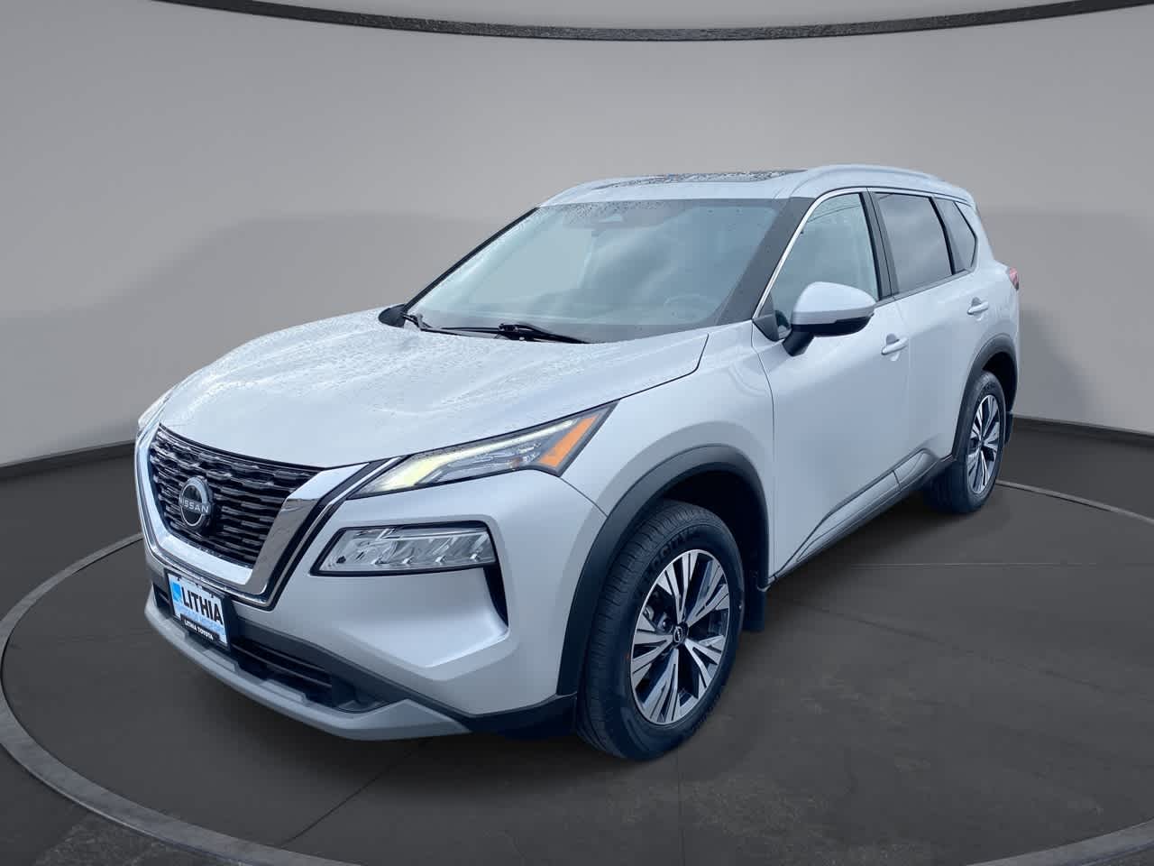 Brilliant Silver Metallic 2023 Nissan Rogue SV AWD SUV / Crossover All-Wheel Drive Continuously Variable Transmission