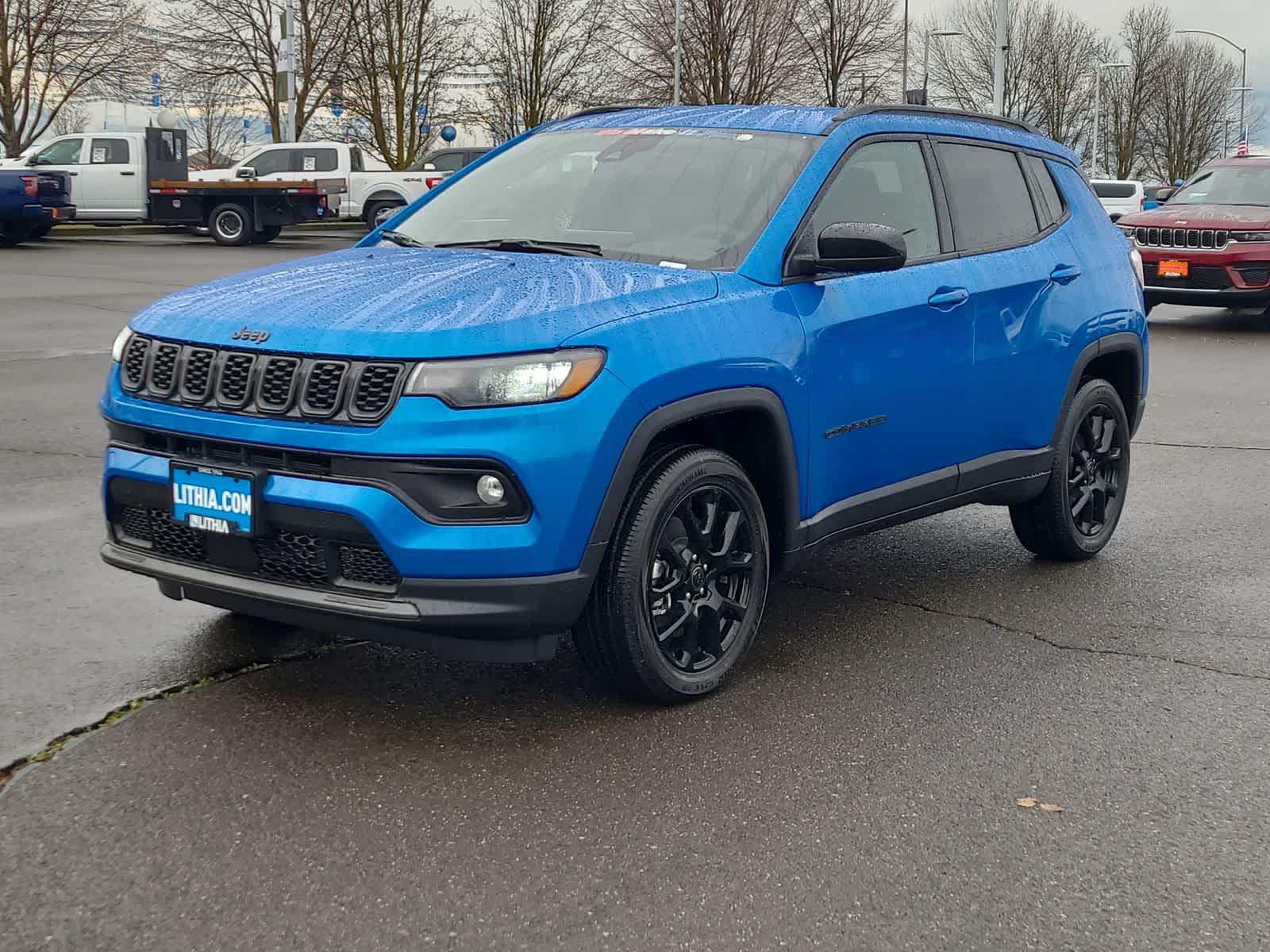 Hydro Blue Pearlcoat 2026 Jeep Compass Latitude Altitude 4WD SUV / Crossover Four-Wheel Drive 8-Speed Automatic
