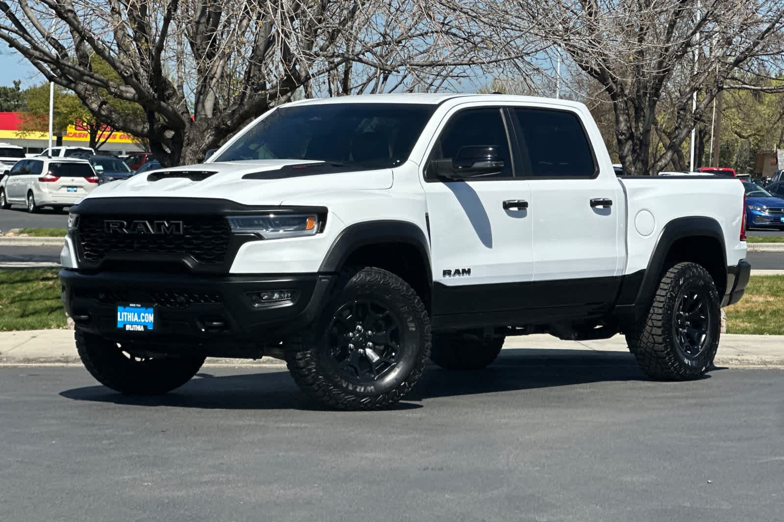 Bright White Clearcoat 2025 RAM 1500 Pickup Truck All-Wheel Drive 8-Speed Automatic