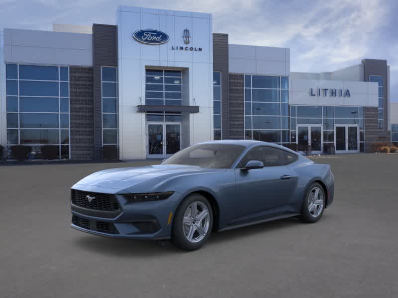 Vapor Blue Metallic 2026 Ford Mustang Coupe Rear-Wheel Drive Automatic