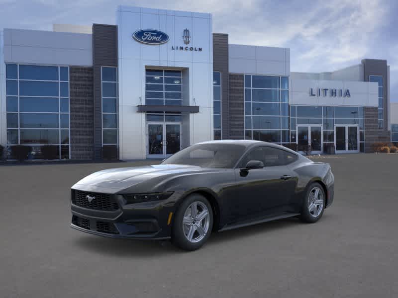 Shadow Black 2026 Ford Mustang Coupe Rear-Wheel Drive Automatic