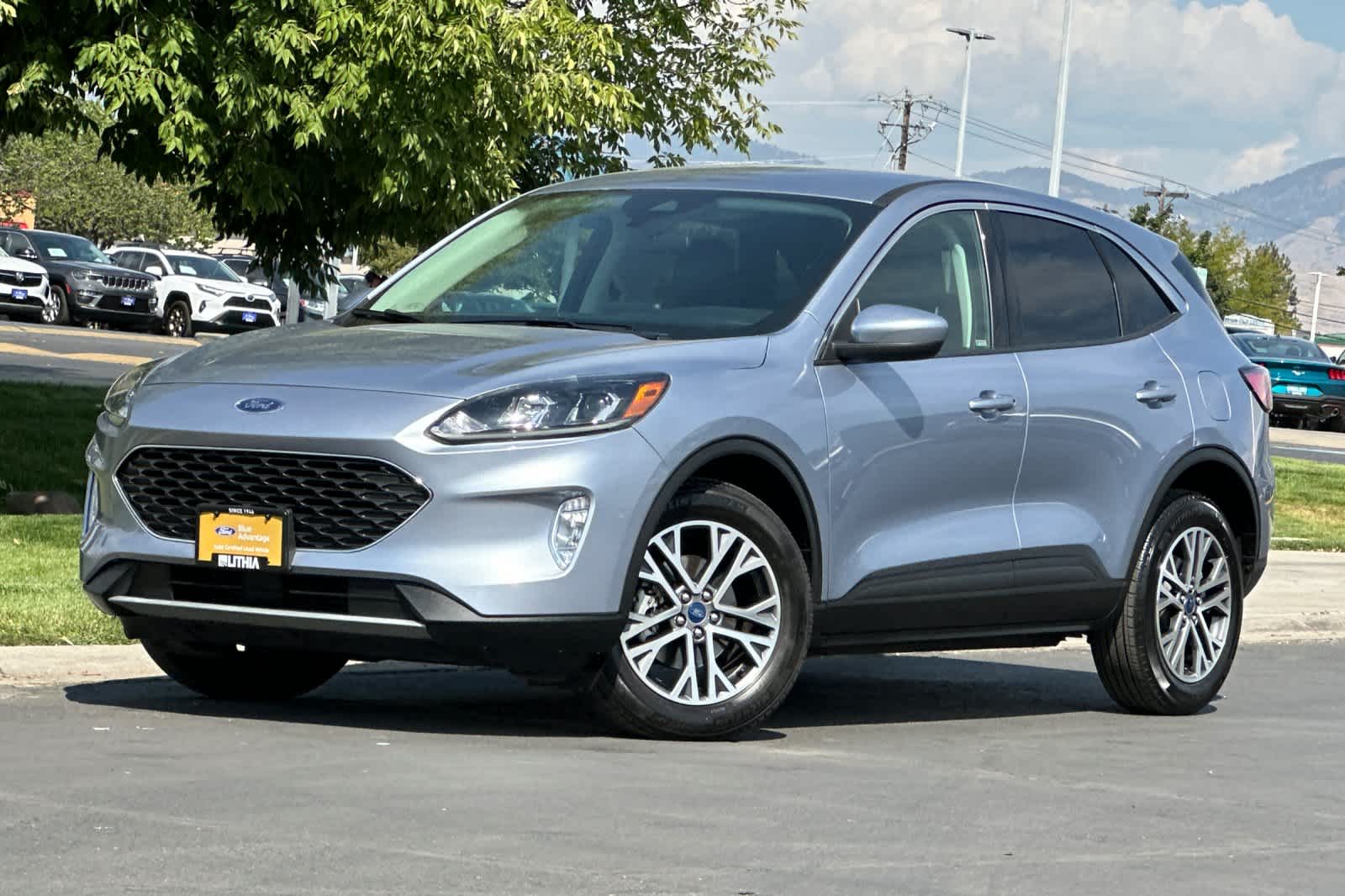 Iced Blue Silver Metallic 2022 Ford Escape SUV / Crossover All-Wheel Drive 8-Speed Automatic