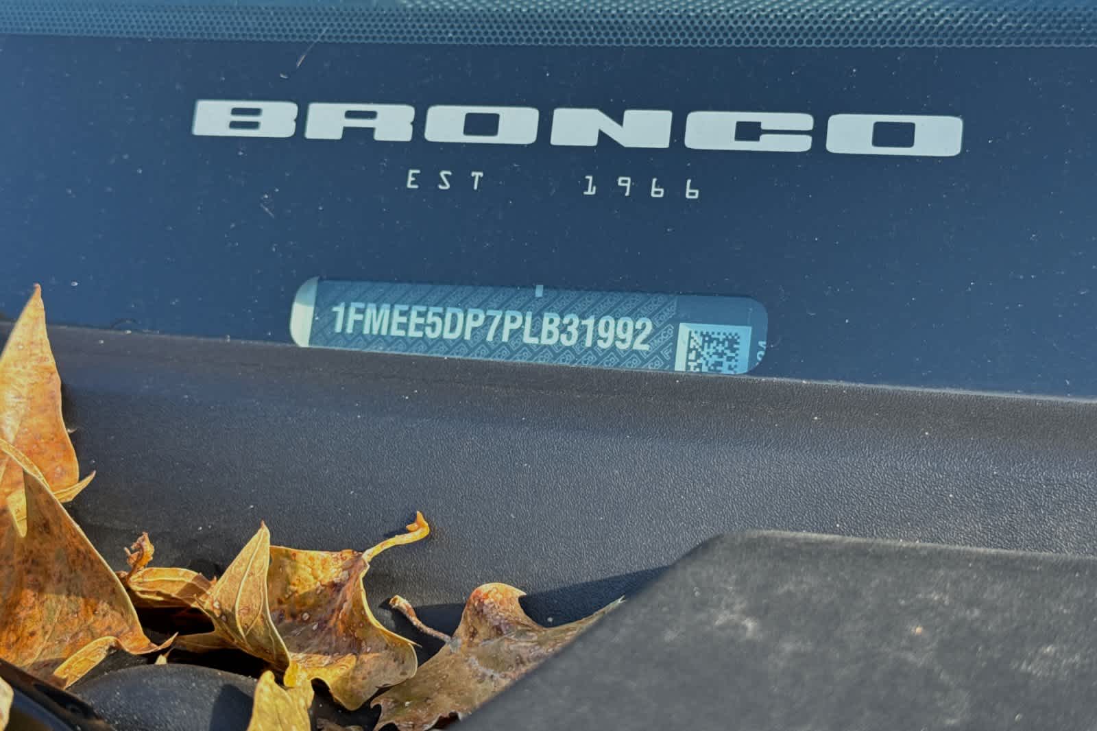 2023 Ford Bronco Black Diamond 9