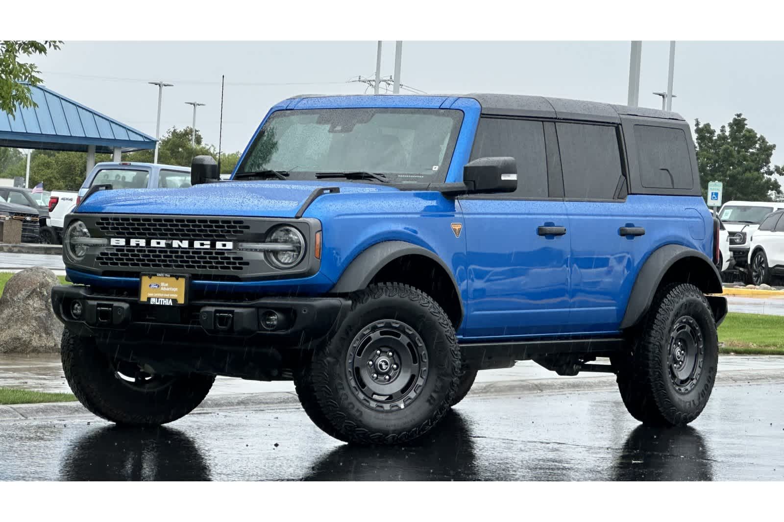 Velocity Blue Metallic 2025 Ford Bronco SUV / Crossover Four-Wheel Drive Automatic