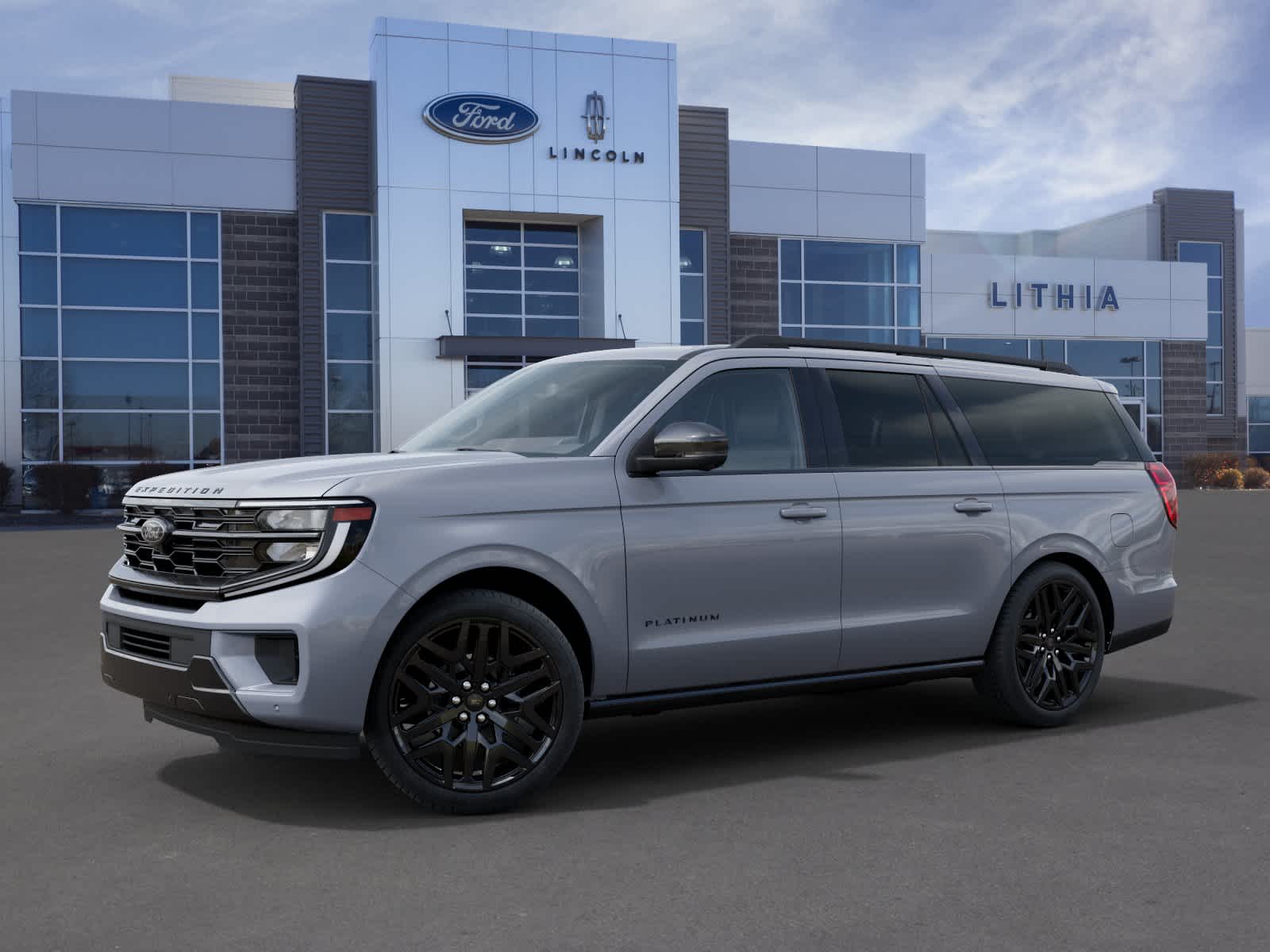 Glacier Gray Metallic Tri-Coat 2027 Ford Expedition SUV / Crossover Four-Wheel Drive Automatic