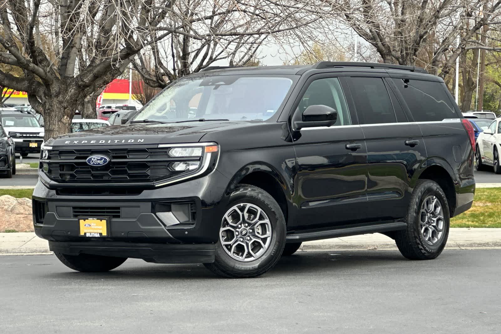 Agate Black Metallic 2025 Ford Expedition SUV / Crossover Four-Wheel Drive Automatic