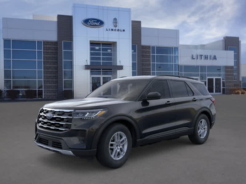 Agate Black Metallic 2026 Ford Explorer SUV / Crossover All-Wheel Drive Automatic