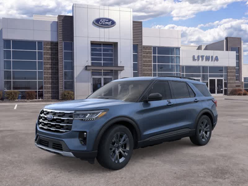Vapor Blue Metallic 2026 Ford Explorer SUV / Crossover All-Wheel Drive Automatic