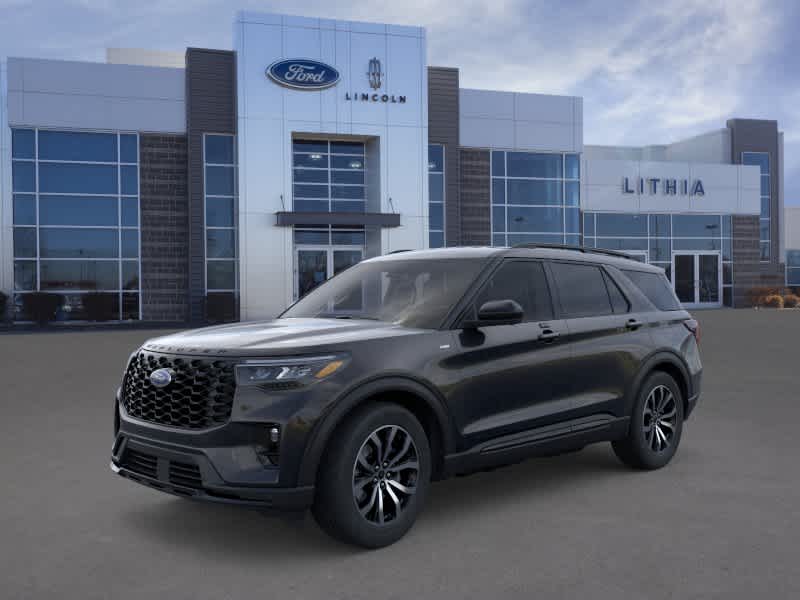 Agate Black Metallic 2026 Ford Explorer SUV / Crossover All-Wheel Drive Automatic
