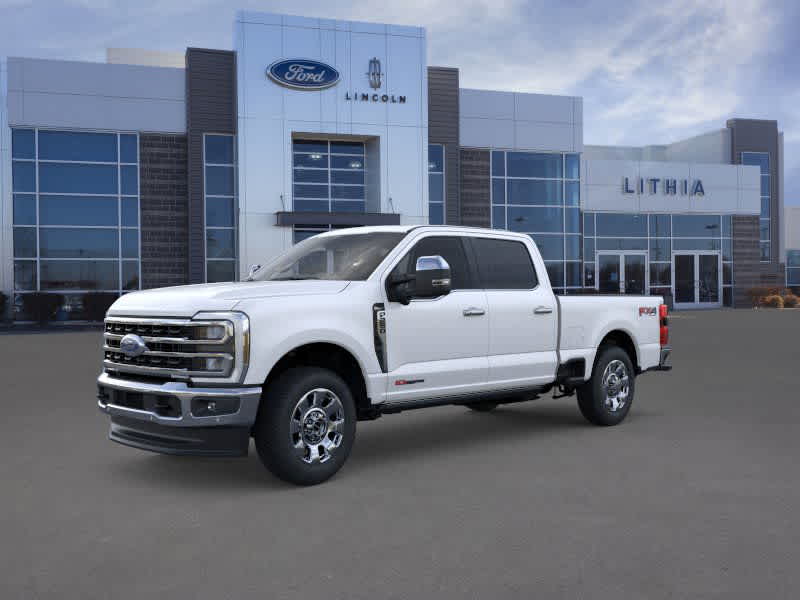 Star White Metallic Tri-Coat 2026 Ford F-250 Super Duty Pickup Truck Four-Wheel Drive Automatic