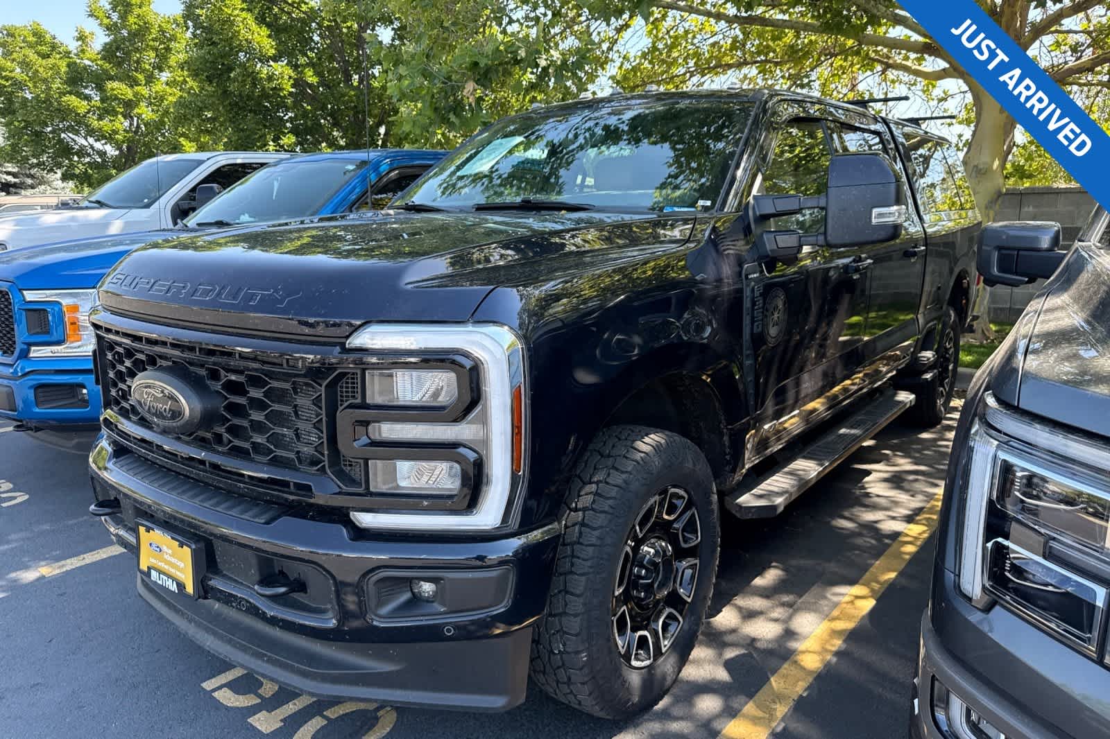 Antimatter Blue Metallic 2025 Ford F-350 Super Duty Pickup Truck Four-Wheel Drive Automatic