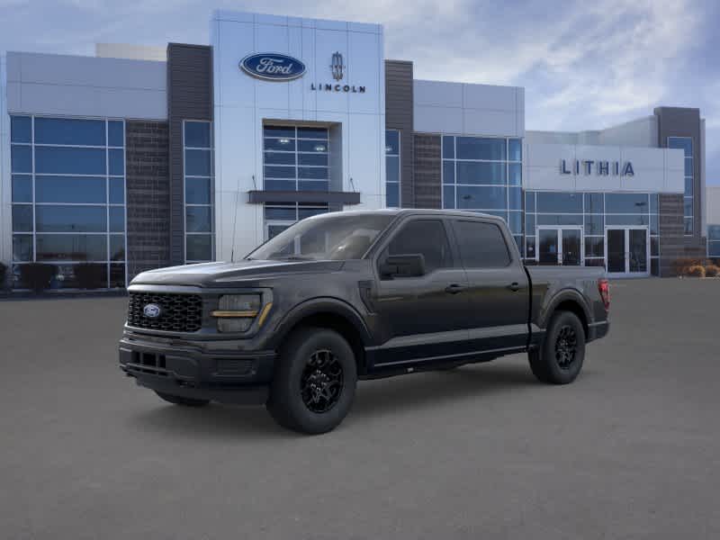 Agate Black Metallic 2026 Ford F-150 Pickup Truck Four-Wheel Drive Automatic