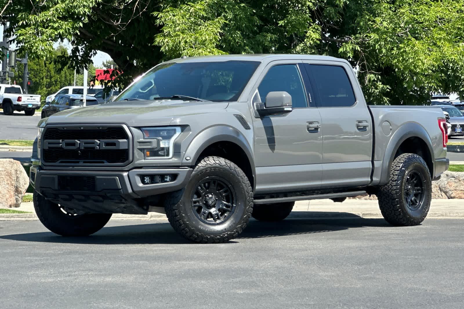 Gray (Lead Foot) 2018 Ford F-150 Pickup Truck Four-Wheel Drive Automatic