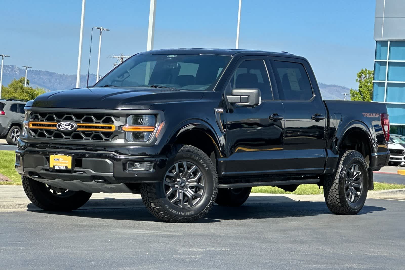 Agate Black Metallic 2025 Ford F-150 Pickup Truck Four-Wheel Drive Automatic