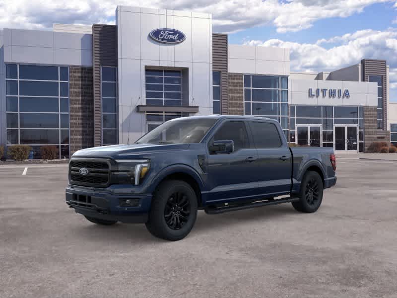 Antimatter Blue Metallic 2026 Ford F-150 Pickup Truck Four-Wheel Drive Automatic
