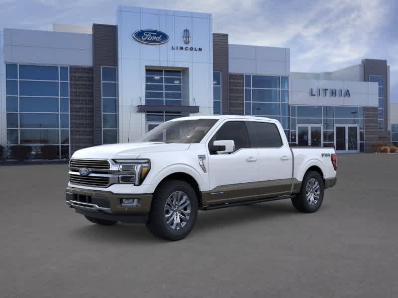 Star White Metallic Tri-Coat/Marsh Gray 2026 Ford F-150 Pickup Truck Four-Wheel Drive Automatic