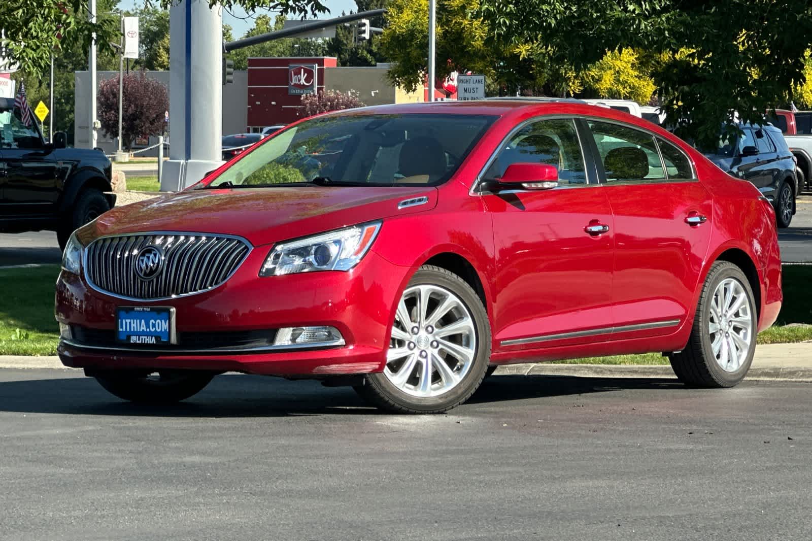 Crystal Red Tintcoat 2014 Buick LaCrosse Sedan Front-Wheel Drive 6-Speed Automatic