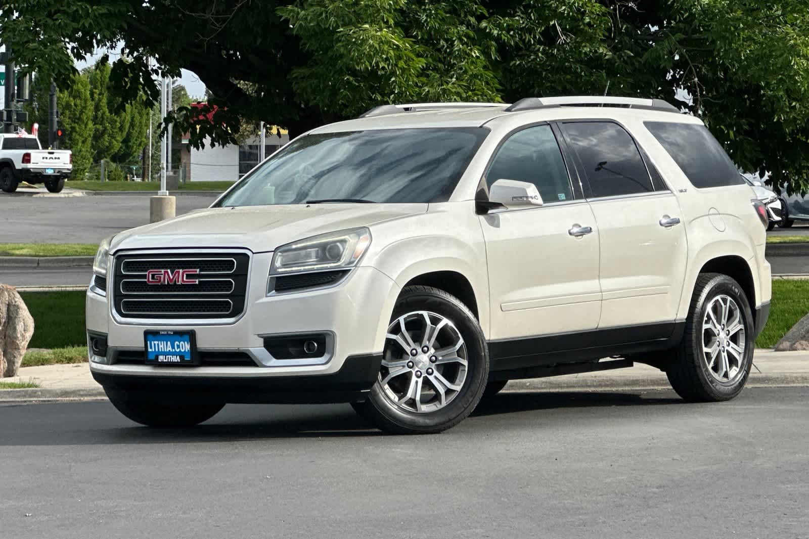 White Diamond Tricoat 2014 GMC Acadia SUV / Crossover All-Wheel Drive 6-Speed Automatic