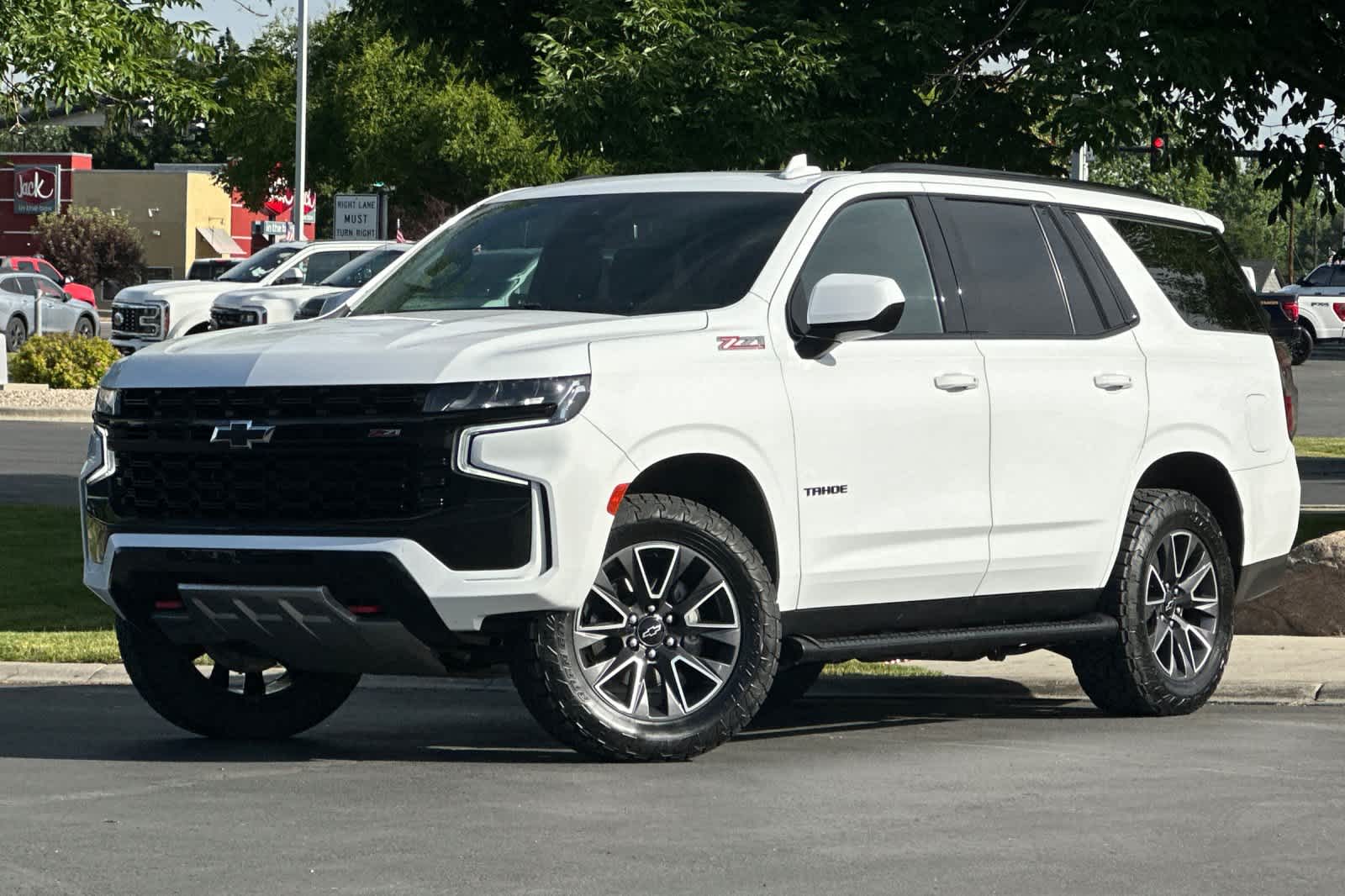 Summit White 2023 Chevrolet Tahoe SUV / Crossover Four-Wheel Drive Automatic