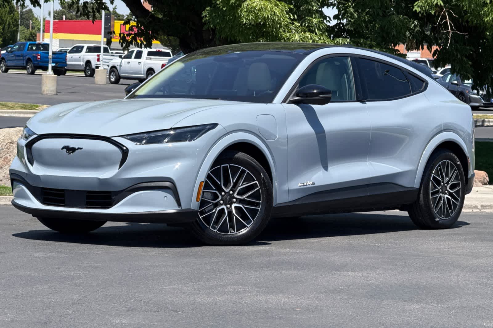 Glacier Gray Metallic TriCoat 2025 Ford Mustang Mach-E SUV / Crossover All-Wheel Drive 1-Speed Automatic