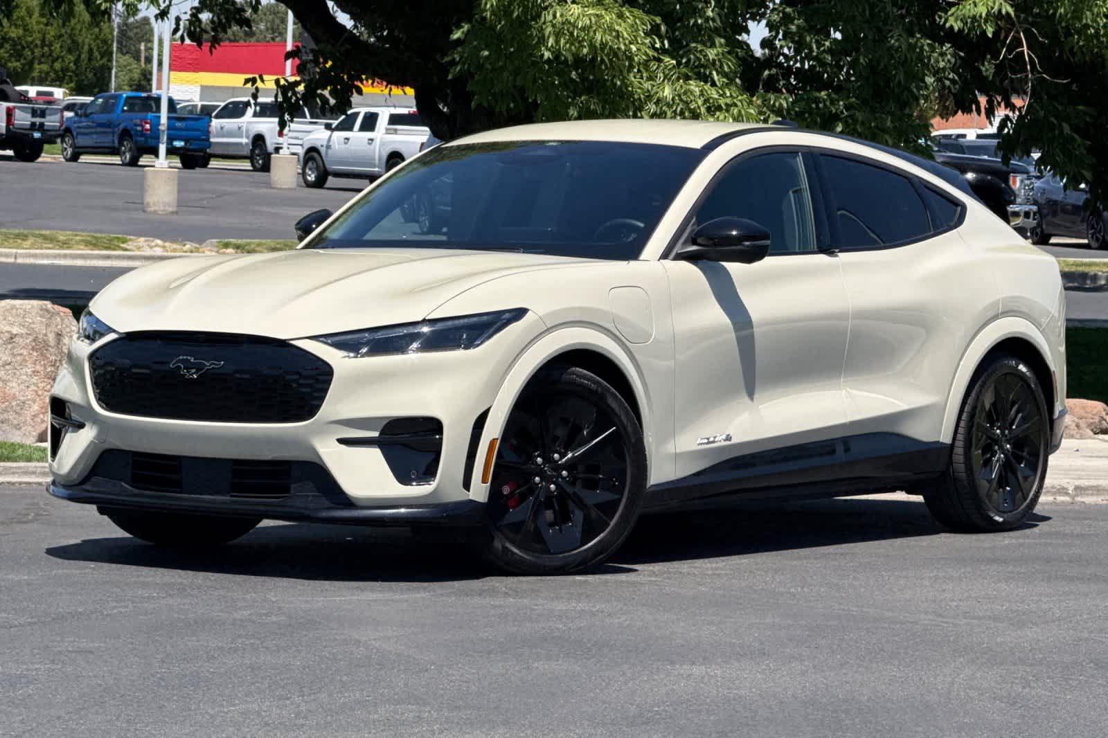 Desert Sand 2025 Ford Mustang Mach-E SUV / Crossover All-Wheel Drive 1-Speed Automatic