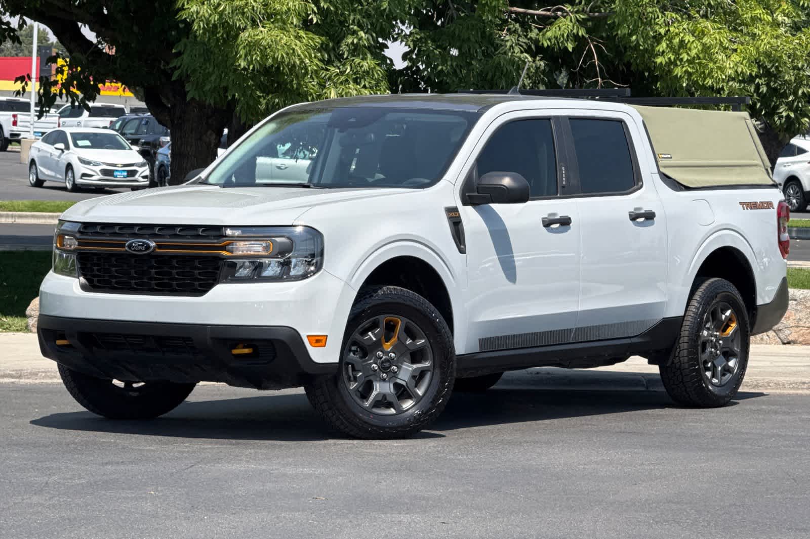 Avalanche Gray 2023 Ford Maverick Pickup Truck All-Wheel Drive 8-Speed Automatic