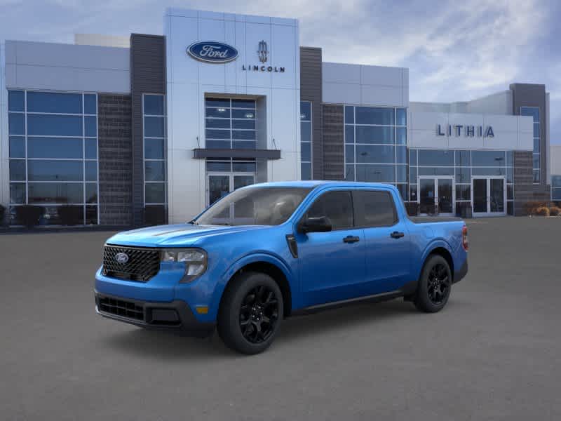 Velocity Blue 2026 Ford Maverick Pickup Truck All-Wheel Drive Continuously Variable Transmission