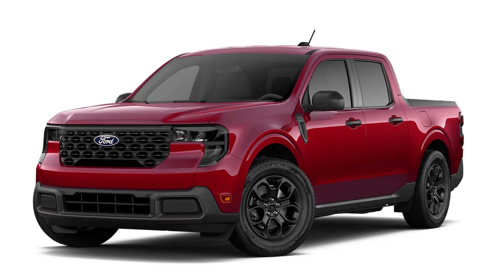 Ruby Red Metallic Tinted Clearcoat 2026 Ford Maverick Pickup Truck All-Wheel Drive Automatic