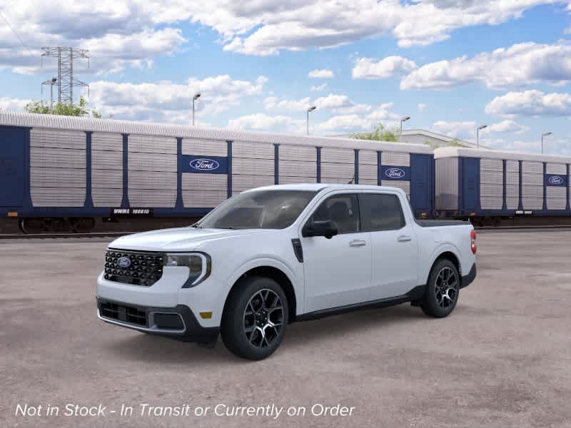 Space White Metallic 2026 Ford Maverick Pickup Truck All-Wheel Drive Continuously Variable Transmission
