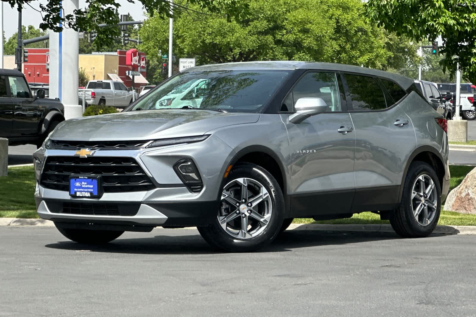 Sterling Gray Metallic 2025 Chevrolet Blazer SUV / Crossover All-Wheel Drive 9-Speed Automatic