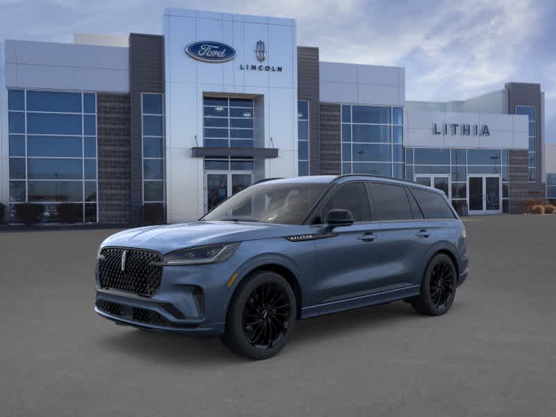 Whisper Blue Metallic Clearcoat 2026 Lincoln Aviator SUV / Crossover All-Wheel Drive Automatic