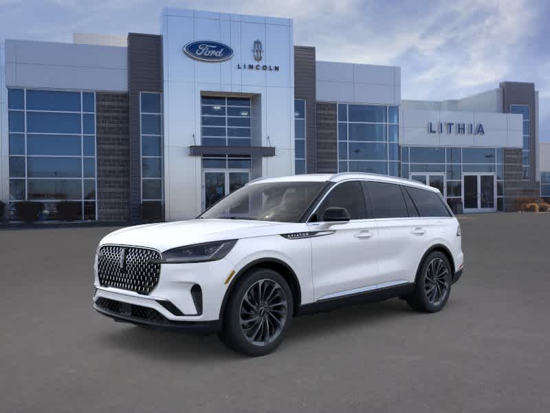 Pristine White Metallic Tri-Coat 2026 Lincoln Aviator SUV / Crossover All-Wheel Drive Automatic
