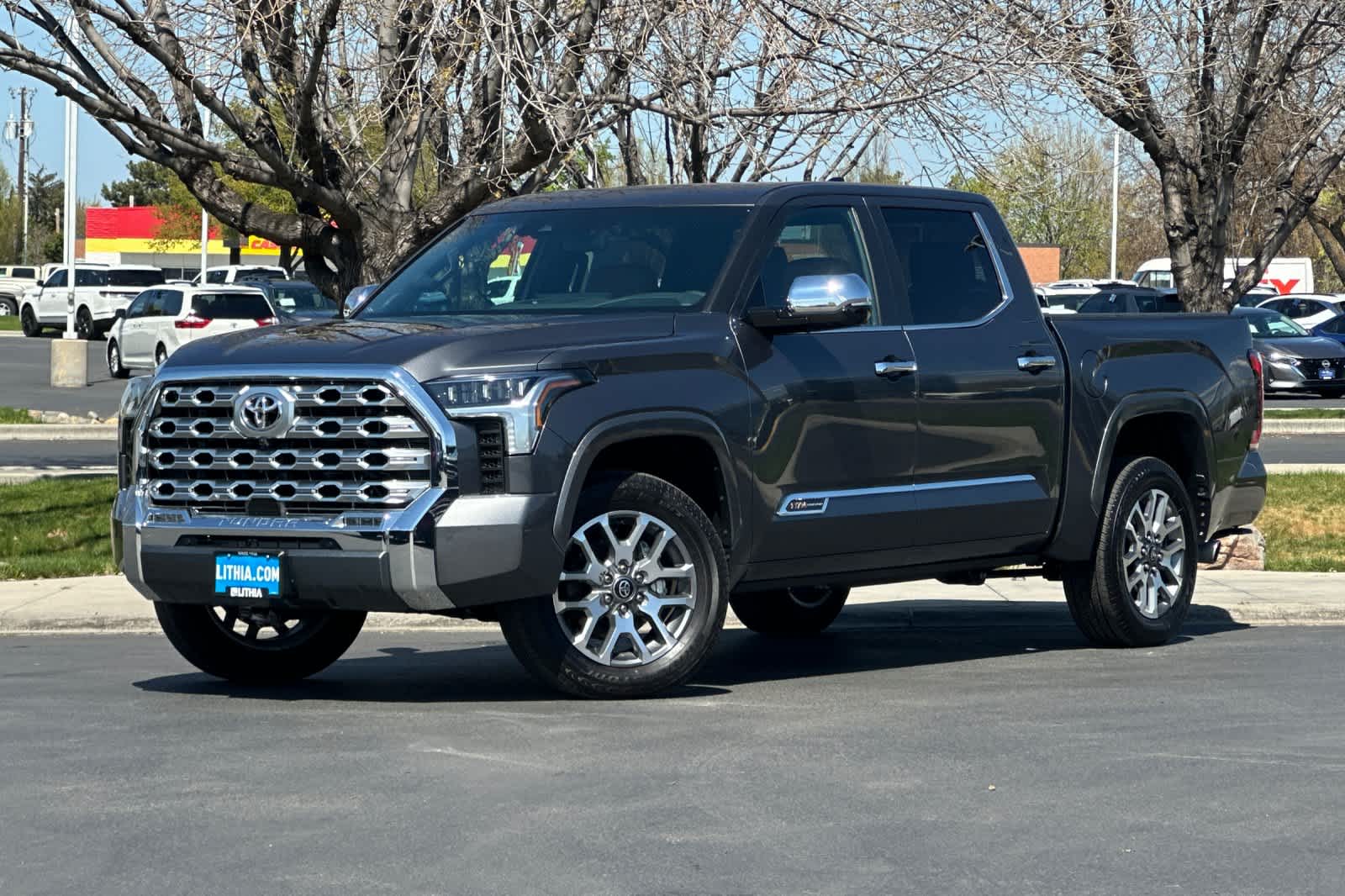 Magnetic Gray Metallic 2025 Toyota Tundra Pickup Truck Four-Wheel Drive Automatic