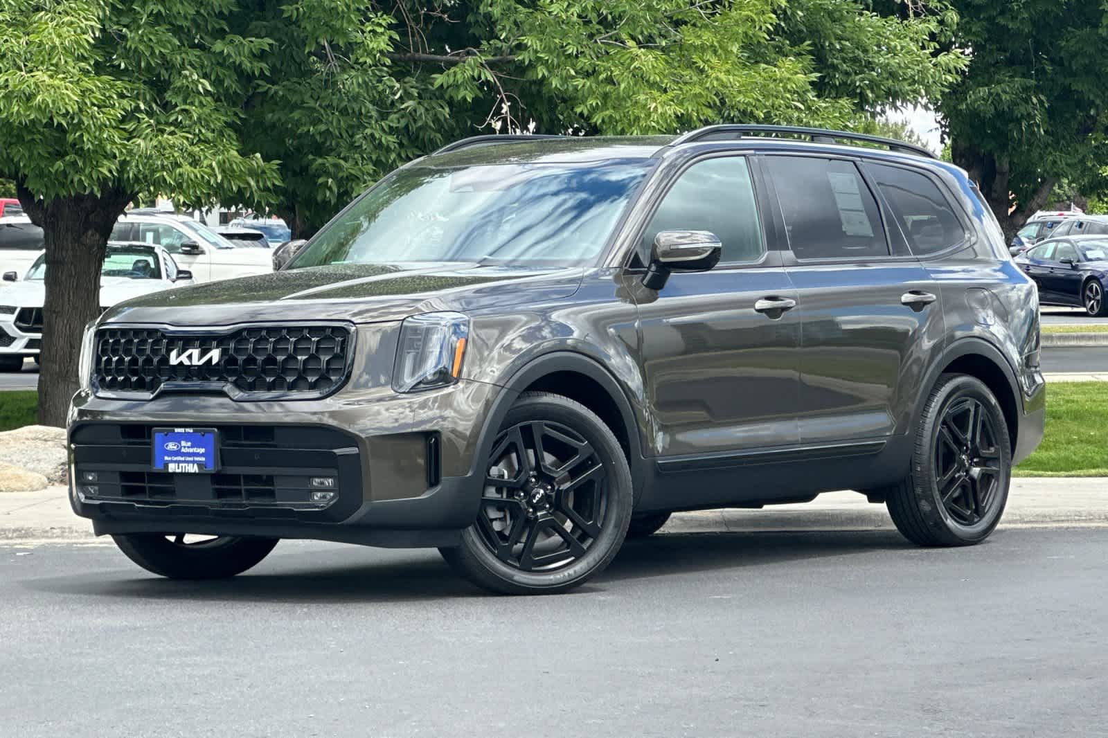 Dark Moss 2024 Kia Telluride SUV / Crossover All-Wheel Drive 8-Speed Automatic