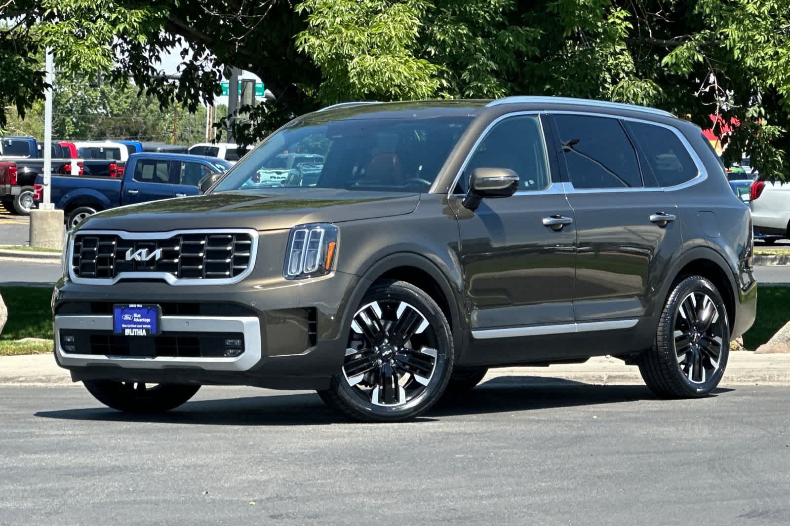Dark Moss 2023 Kia Telluride SUV / Crossover All-Wheel Drive 8-Speed Automatic